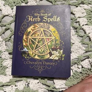 🦋❣️Herb Spells Art Print - Blue and Gold